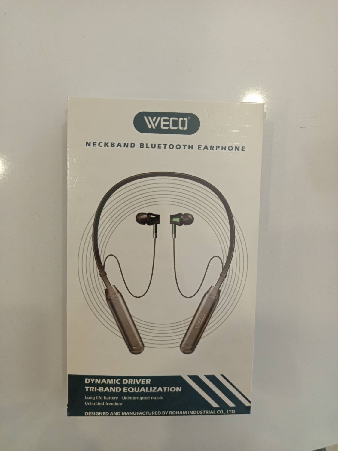 هندزفری بلوتوث گردنی weco-37 اورجینال